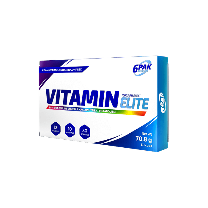 6PAK Nutrition Vitamin Elite 60kaps. 1