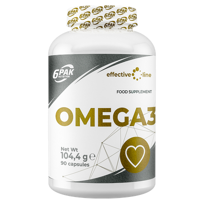 6PAK Nutrition - EL Omega 3 90kaps. - zdjęcie główne