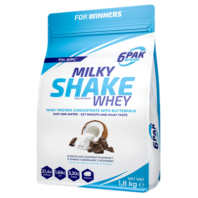 6PAK Nutrition - Milky Shake Whey 1800g - zdjęcie główne