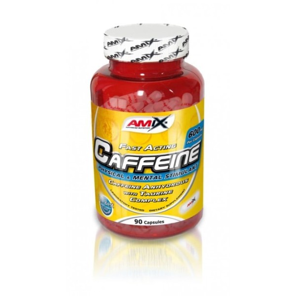 Caffeine with Taurine 90kaps.
