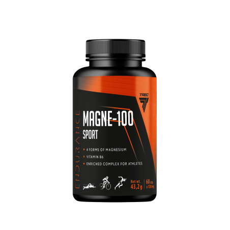ENDURANCE Magne 100 Sport - magnez dla biegaczy - 60kaps.