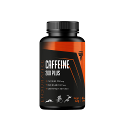 Caffeine 200 PLUS - kofeina 200mg z naryngeniną - 60kaps.