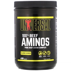 Beef Aminos - aminokwasy na bazie białek wołowych - 400tab.