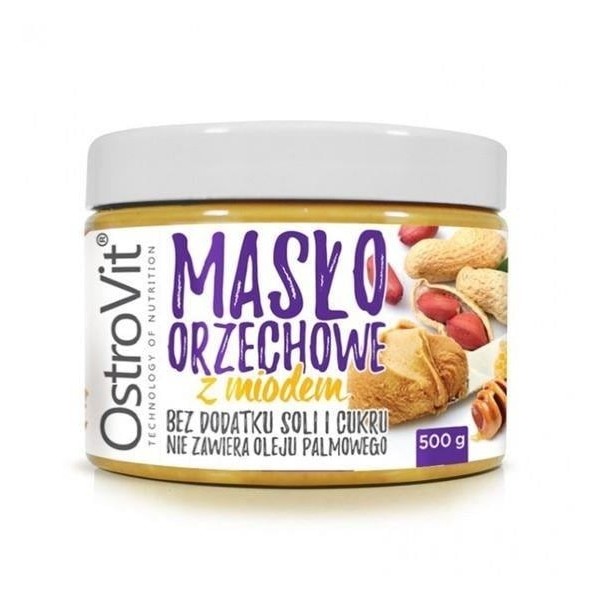Ostrovit Peanut Butter + Honey 500g
