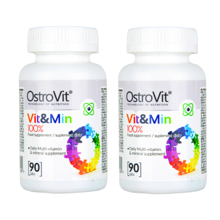 2 x 100% Vit&Min 90tab.