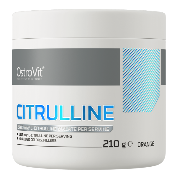 100% Citrulline - cytrulina z tauryną i witaminą b6 - 210g 100% Citrulline - cytrulina z tauryną i witaminą b6 - 210g