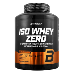 Iso Whey Zero with Real Coffee - białko WPI z kofeiną - 2270g