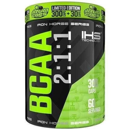 BCAA 2:1:1 IronCaps 300kaps. + 30kaps. GRATIS