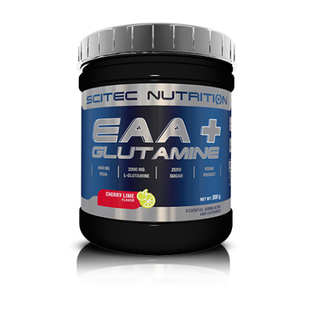 EAA + Glutamine - aminokwasy EAA z glutaminą - 300g