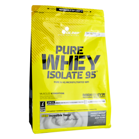 Pure Whey Isolate 95 - izolat białka z dodatkiem witamin - 1800g
