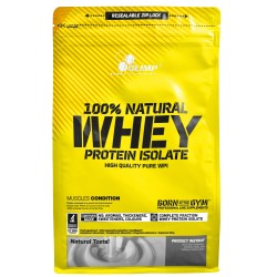 100% Natural Whey Protein Isolate - czysty izolat białka - 600g
