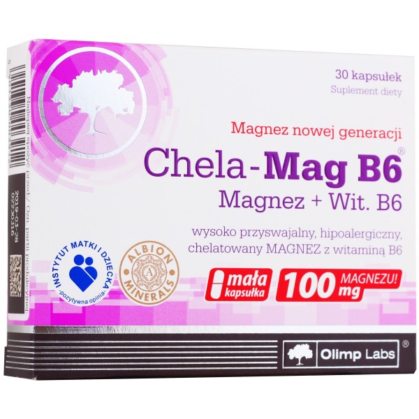 Chela-Mag B6 Magnez 30kaps.