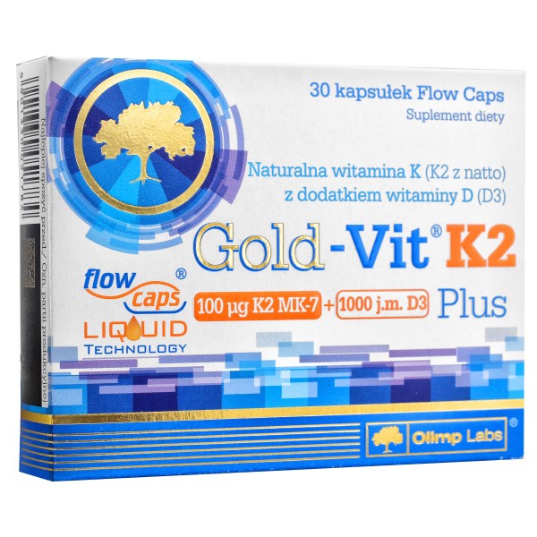 Gold-Vit K2 Plus 30kaps. Gold-Vit K2 Plus 30kaps.