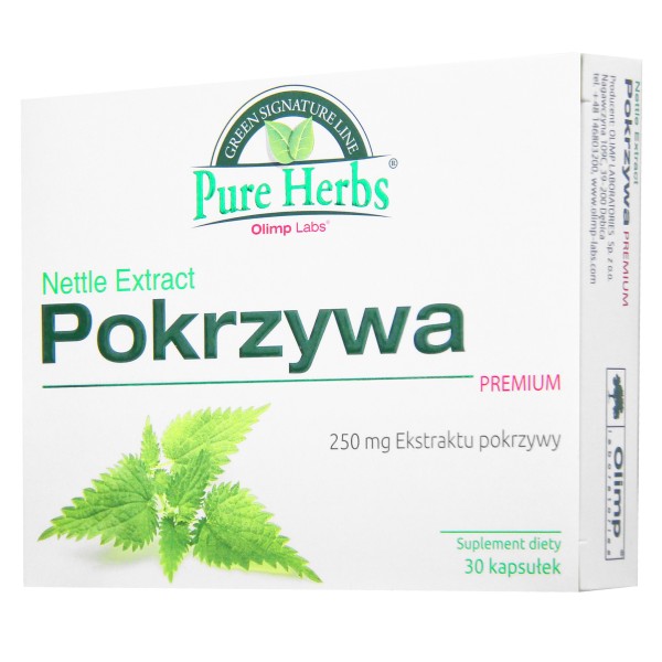 Pokrzywa Premium 30kaps. Pokrzywa Premium 30kaps.