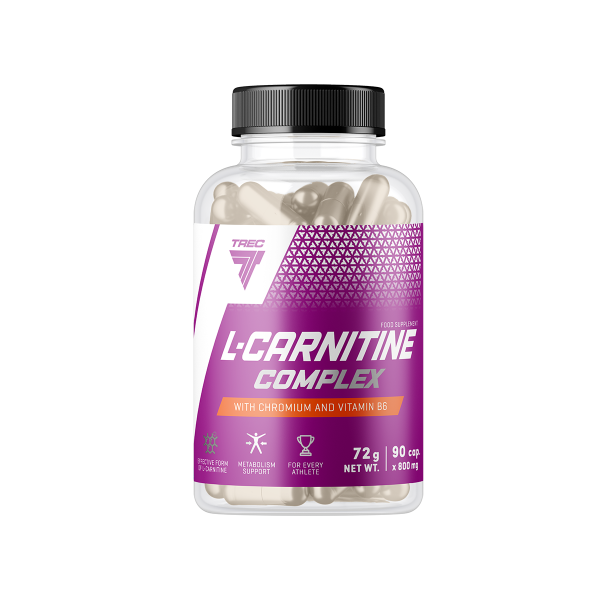 L-Carnitine Complex 90kaps. L-Carnitine Complex 90kaps.