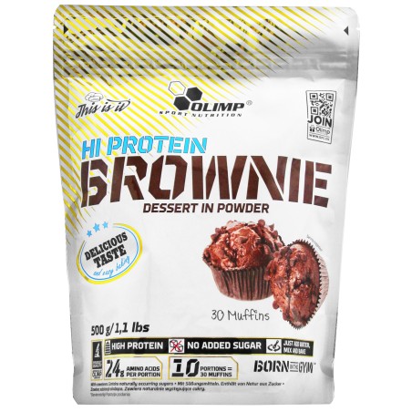 Hi Protein Brownie 500g