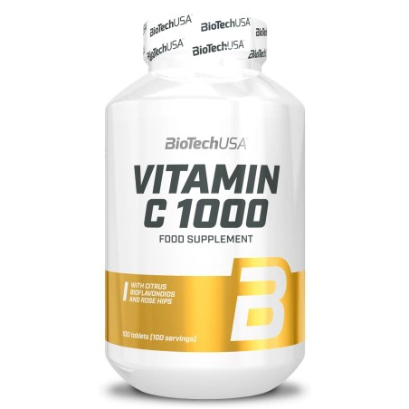 Vitamin C 1000 Rose Hips & Bioflawonoids 100tab.
