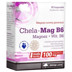 Chela-Mag B6 Magnez - chelat magnezu Albion - 60kaps.