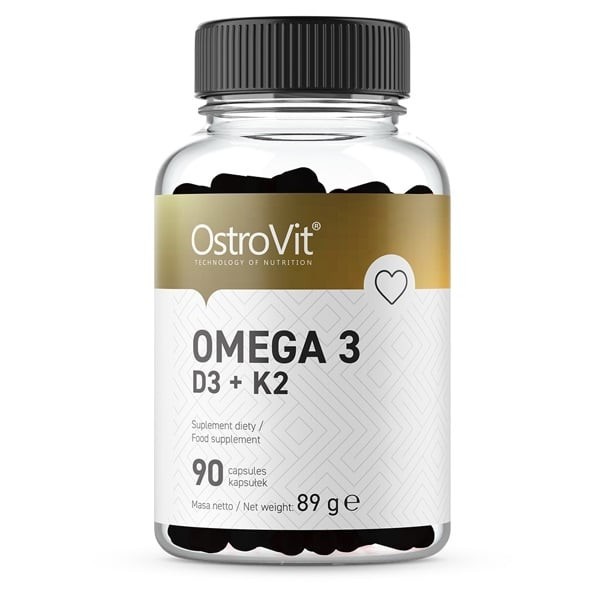 Omega 3 D3+K2 90kaps.