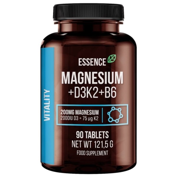 Magnesium + D3K2 + B6 90tab. Magnesium + D3K2 + B6 90tab.