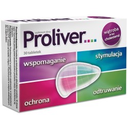 Proliver - wsparcie pracy wątroby - 30tab.