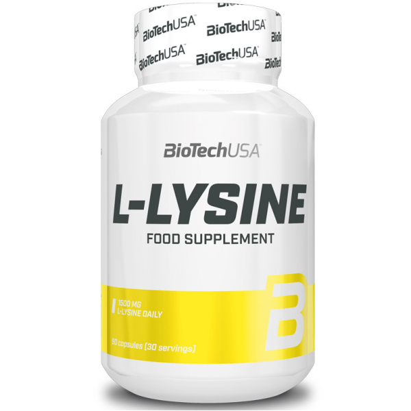 L-Lysine 90kaps. L-Lysine 90kaps.