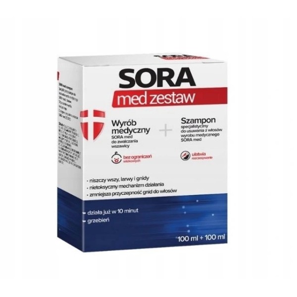 Med Zestaw do zwalczania wszawicy Med Zestaw do zwalczania wszawicy