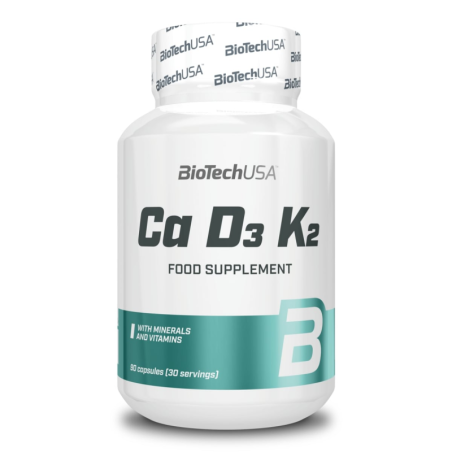 Ca D3 K2 - wapń, witamina D3 + K2 90kaps.