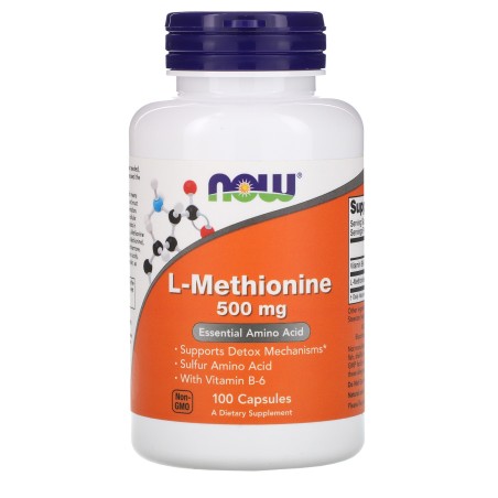 L-Methionine 500mg 100kaps.