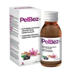 PelBez + Płyn - syrop na drogi oddechowe i odporność - 120ml