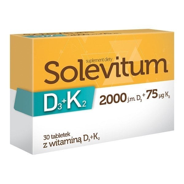 Solevitum D3 + K2 30tab. Solevitum D3 + K2 30tab.