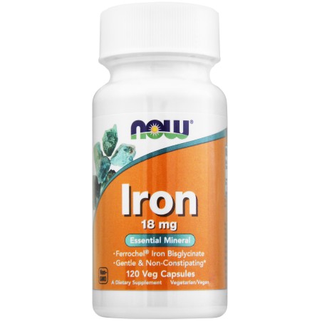 Iron 18mg 120vkaps.