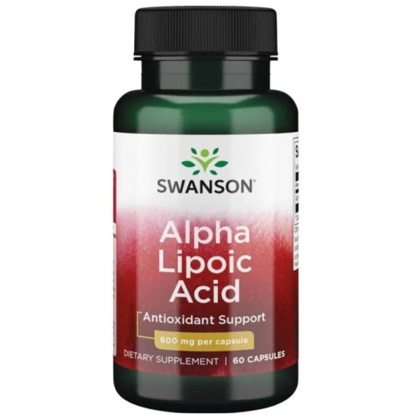 Alpha Lipoic Acid 600mg 60kaps.