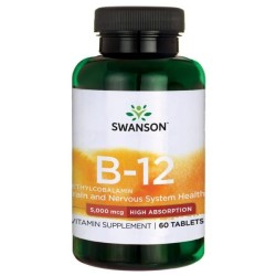 Methylcobalamin High Absorption Vitamin B12 5mg 60tab. do ssania