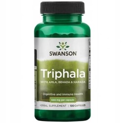 Triphala 500mg - triphala w kapsułkach - 100kaps.