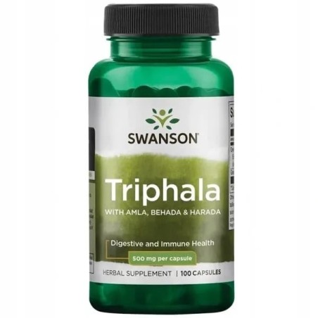 Triphala 500mg - triphala w kapsułkach - 100kaps.