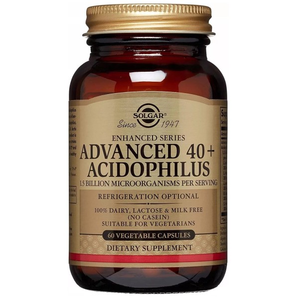 Advanced Acidophilus 40+ 120vkaps. Advanced Acidophilus 40+ 120vkaps.