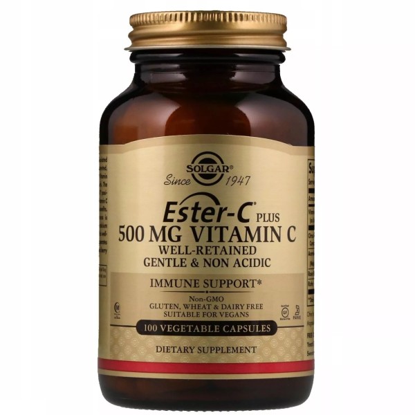 Ester-C Plus 500 mg Witaminy C 100vkaps. Ester-C Plus 500 mg Witaminy C 100vkaps.