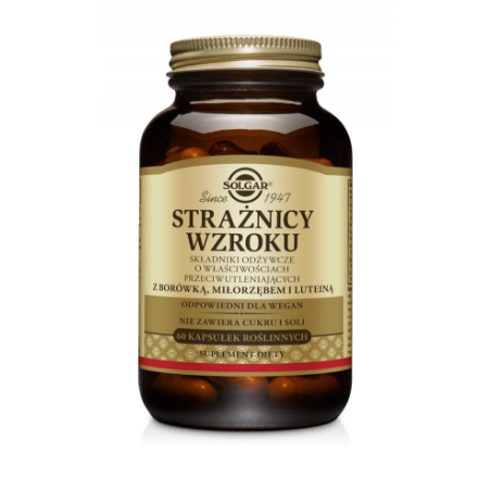 Strażnicy Wzroku Borówka Miłorząb Luteina 60vkaps.