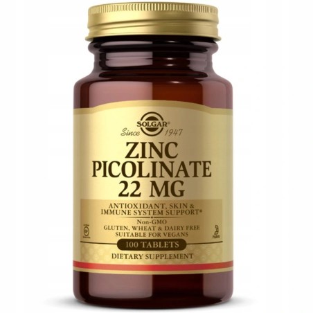 Zinc Picolinate 22mg 100tab.