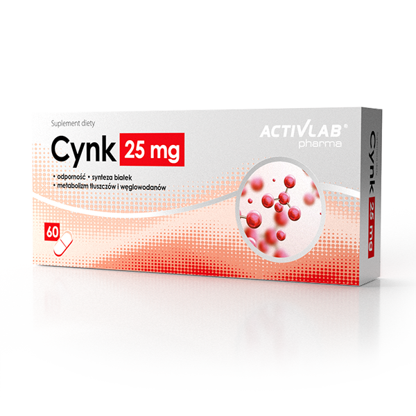 Cynk 25mg 60kaps. [Kartonik]