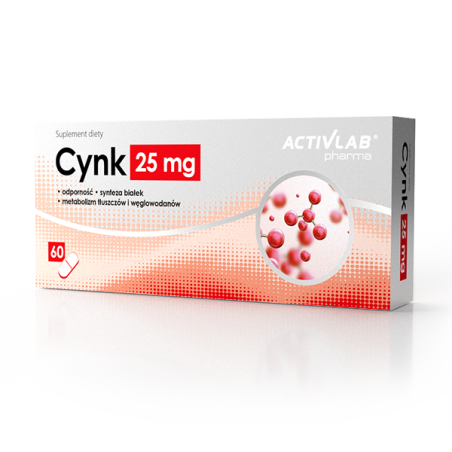 Cynk 25mg 60kaps. [Kartonik]