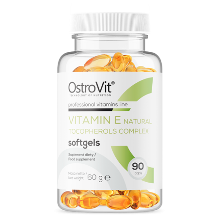 Vitamin E Natural Tocopherols Complex 90softgels