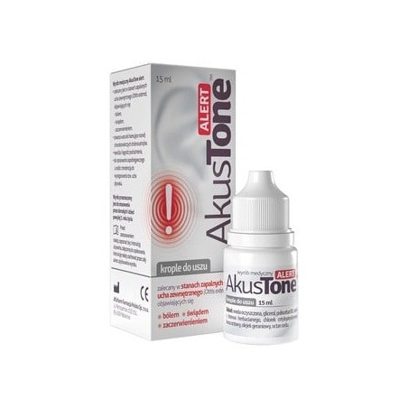 AkusTone Alert Krople do Uszu 15ml