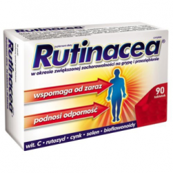 Rutinacea Complete - kwas L-askorbinowy i rutozyd - 90tab.
