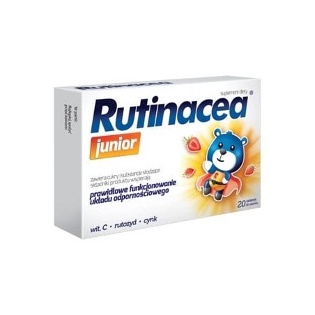 Rutinacea Junior 20tab. do ssania