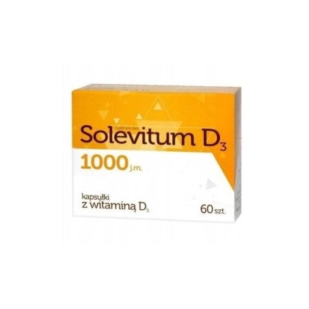 Solevitum D3 1000 j.m. 60kaps.