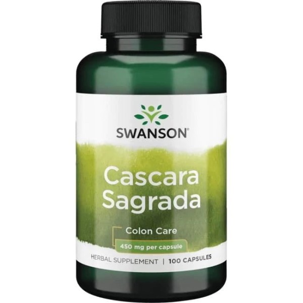 Cascara Sagrada - kora szakłaka amerykańskiego w kapsułkach - 100kaps. Cascara Sagrada - kora szakłaka amerykańskiego w kapsułkach - 100kaps.