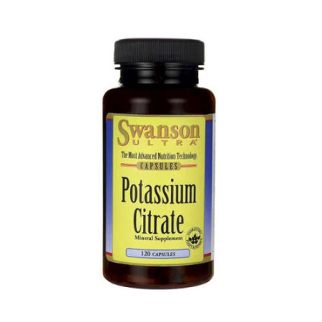 Potassium Citrate 99mg 120kaps.