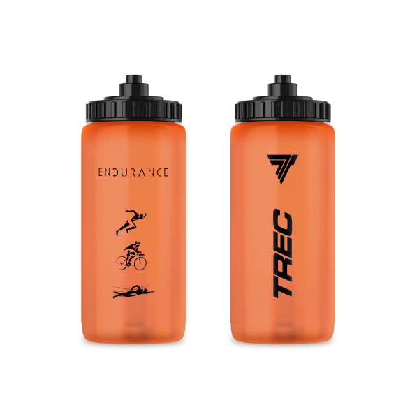 Trec ENDURANCE Bidon Transparentny 500ml Orange